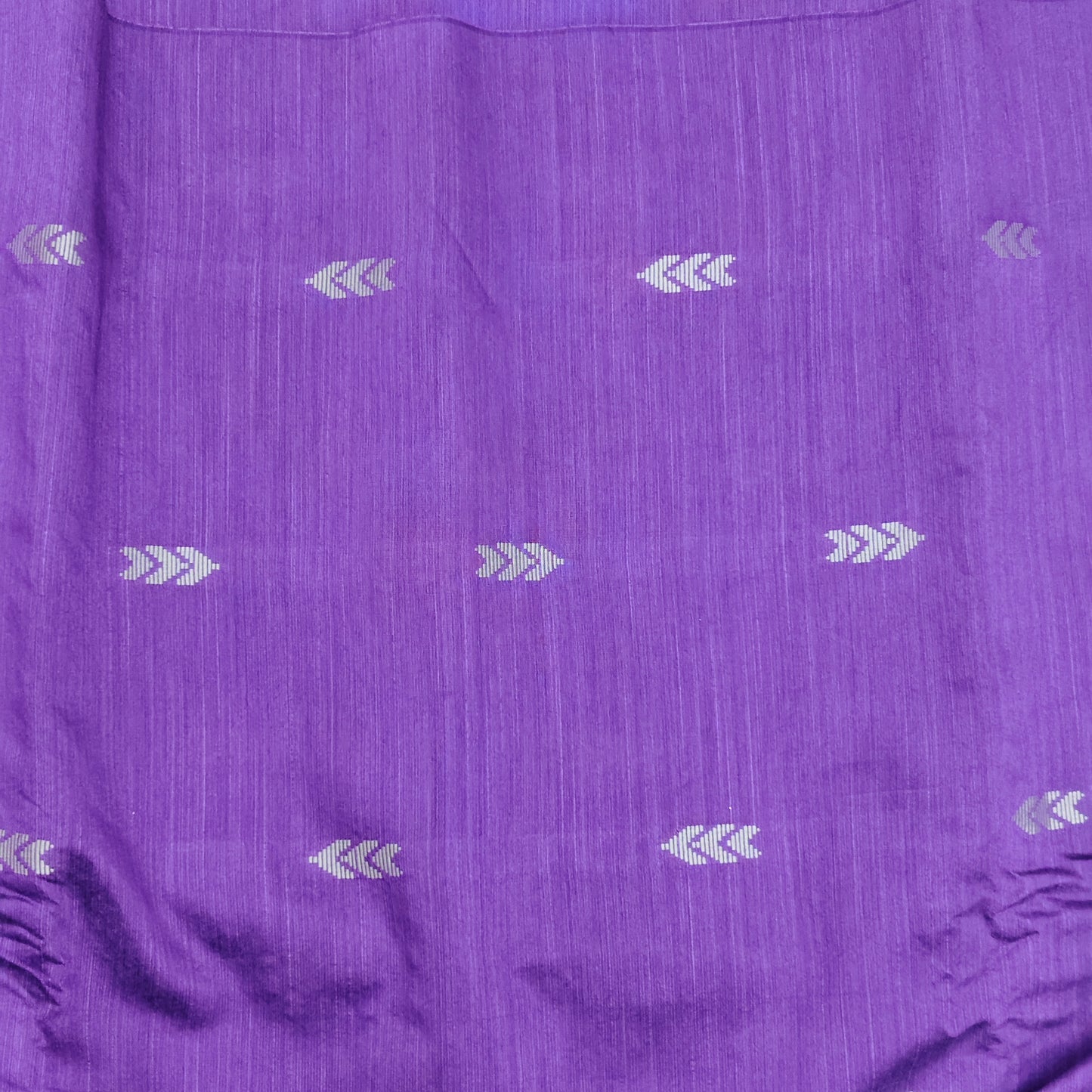 Violet - Dupion Raw Silk Butta Fabric