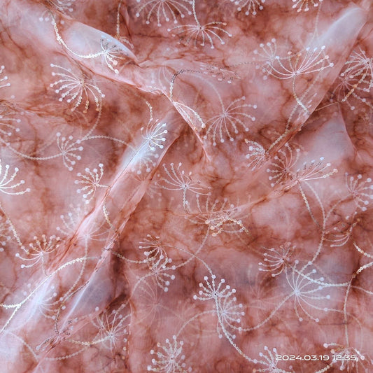 Organza Embroidery Fabrics