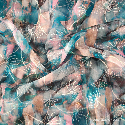 Organza Embroidery Fabrics