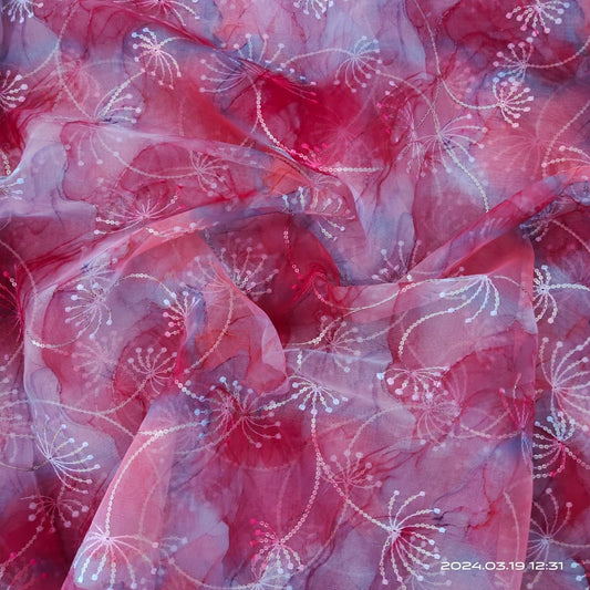 Organza Embroidery Fabrics