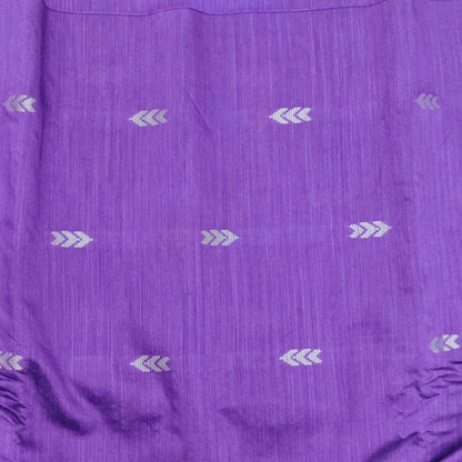 Violet - Dupion Raw Silk Butta Fabric