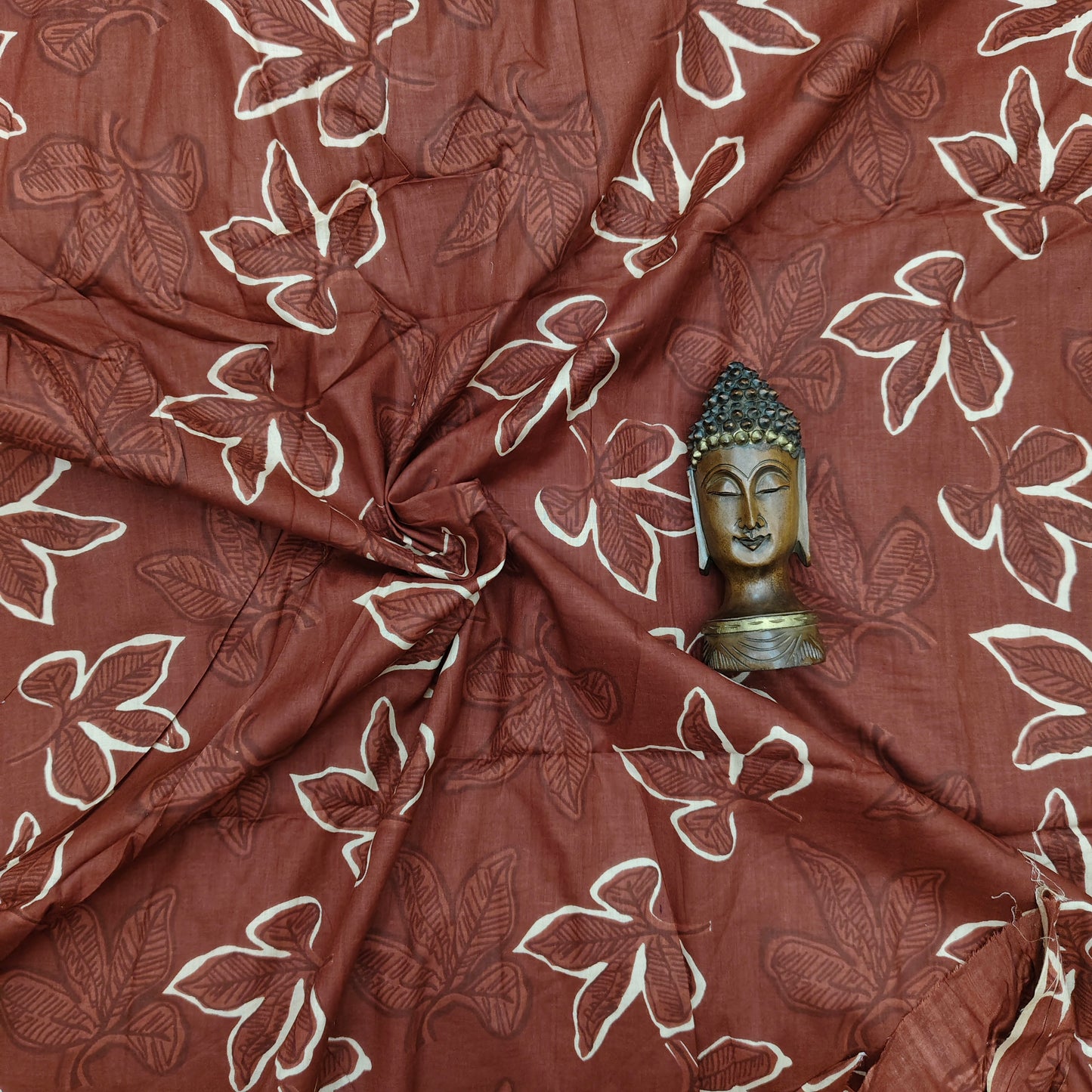 Meron - Sanganeri Block Print Cotton Cambric Fabric