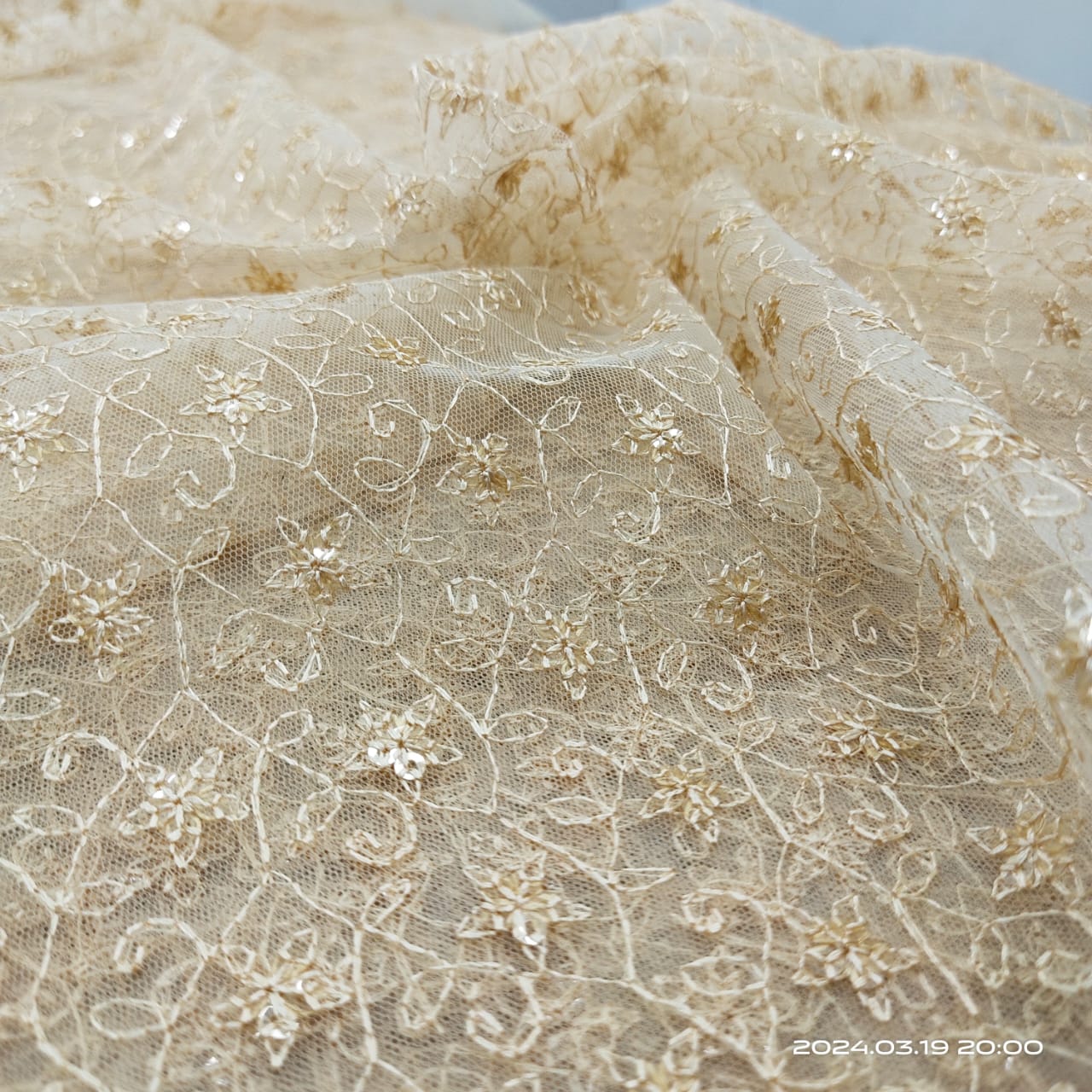 Net Embroidery Fabrics