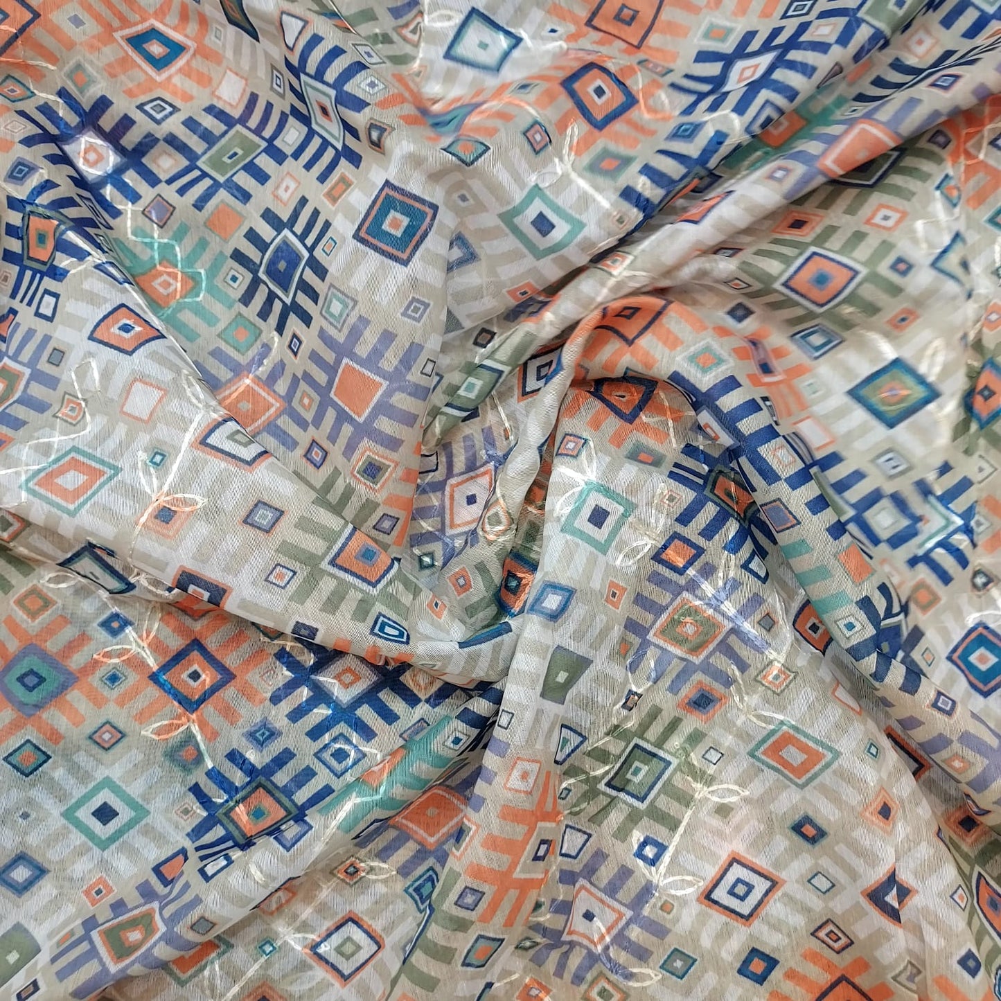 Modal Thread Aari Work Fabrics